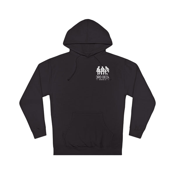 The 3rd Deck Hoodie - White Logo