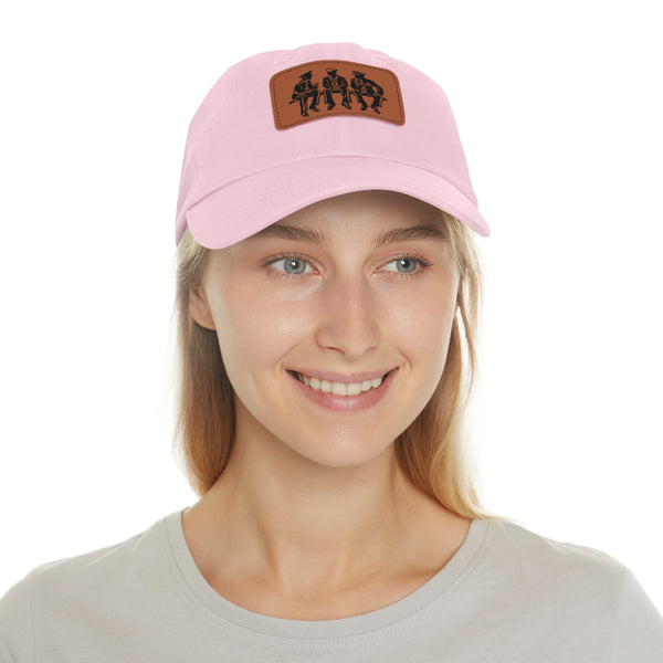 The Dad Hat with Leather Patch