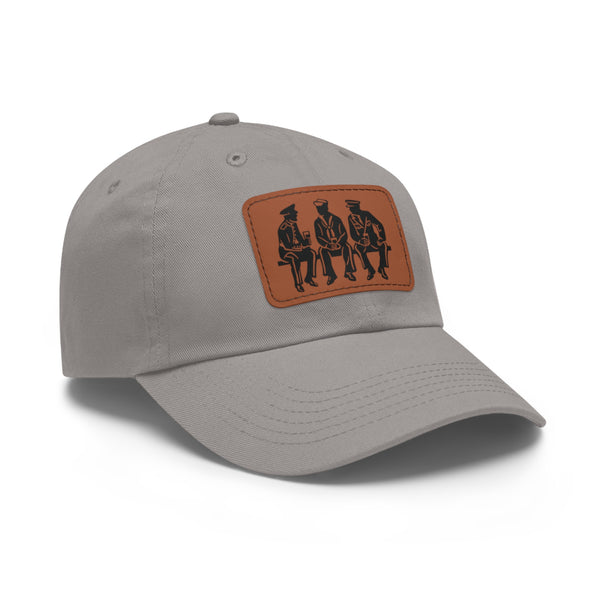 The Dad Hat with Leather Patch