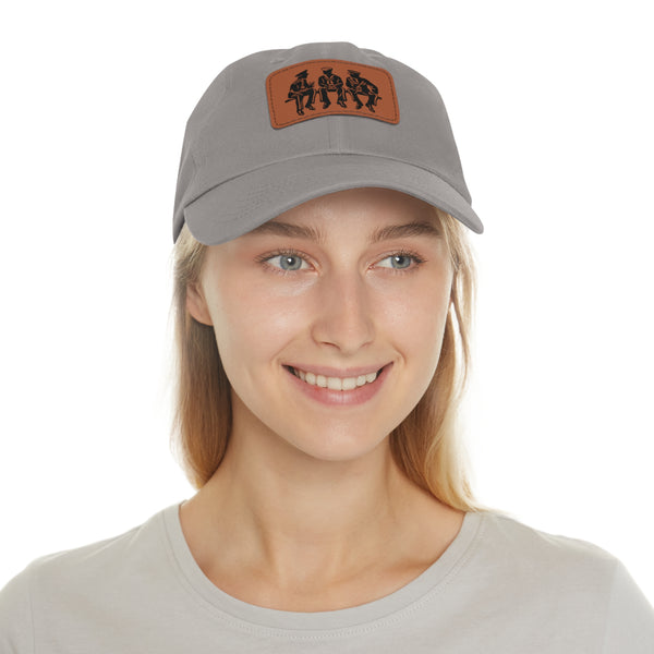 The Dad Hat with Leather Patch