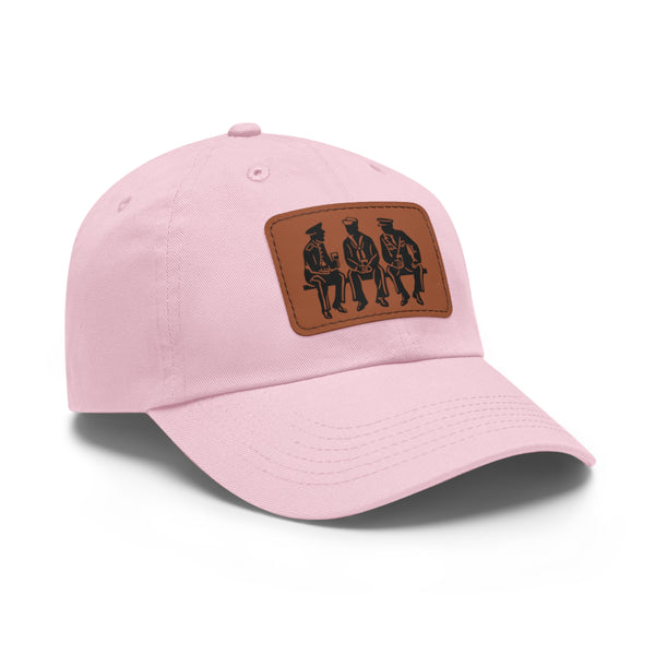 The Dad Hat with Leather Patch