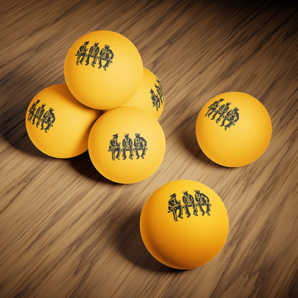The Cheers Ping Pong Balls - 6 pack