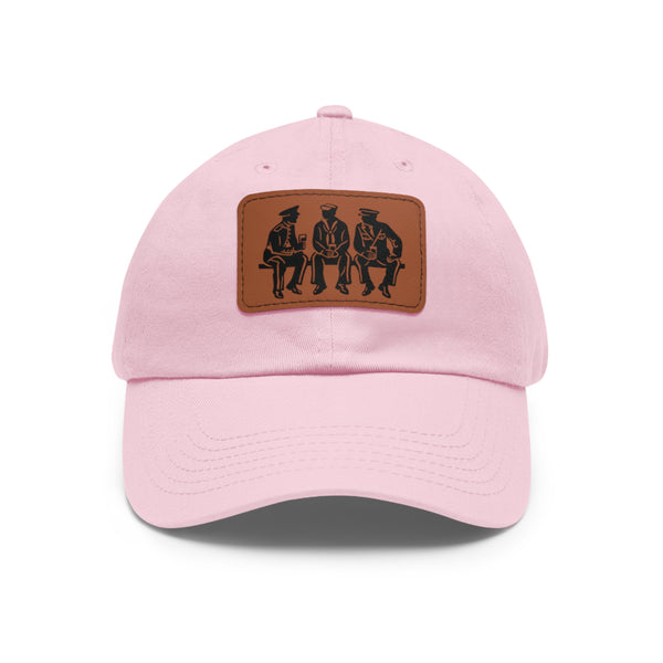 The Dad Hat with Leather Patch