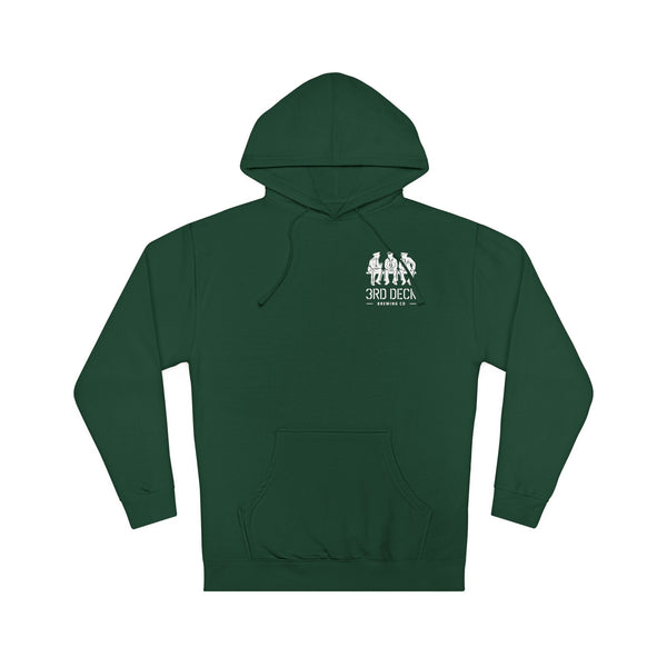 The 3rd Deck Hoodie - White Logo