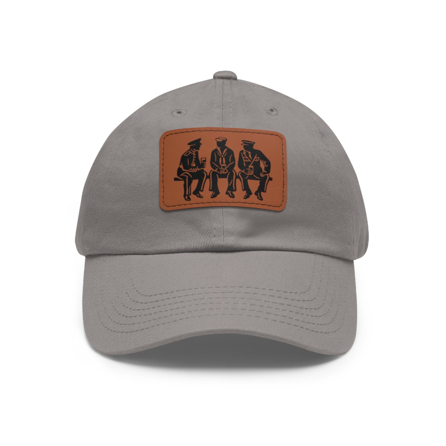 The Dad Hat with Leather Patch