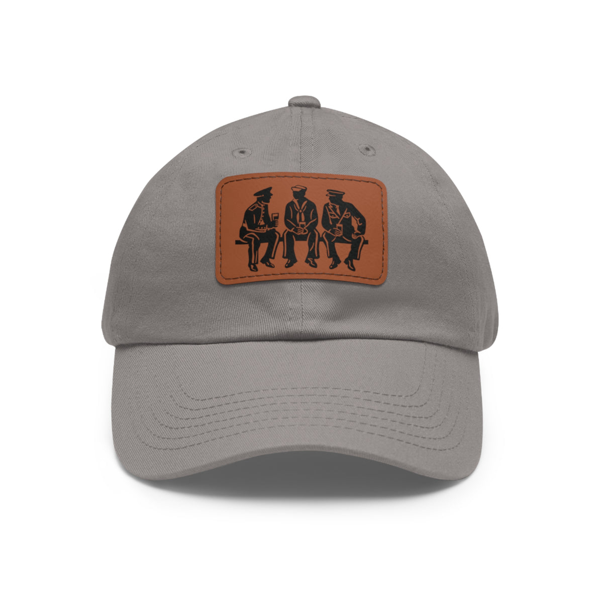 The Dad Hat with Leather Patch