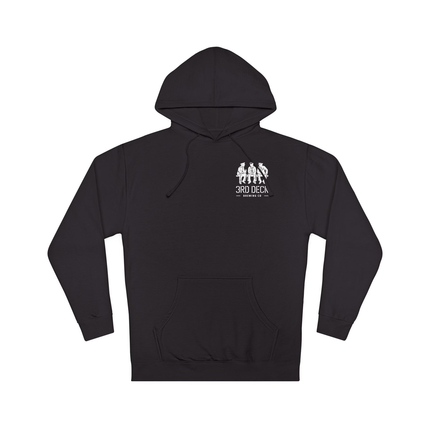 The 3rd Deck Hoodie - White Logo