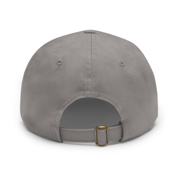 The Dad Hat with Leather Patch