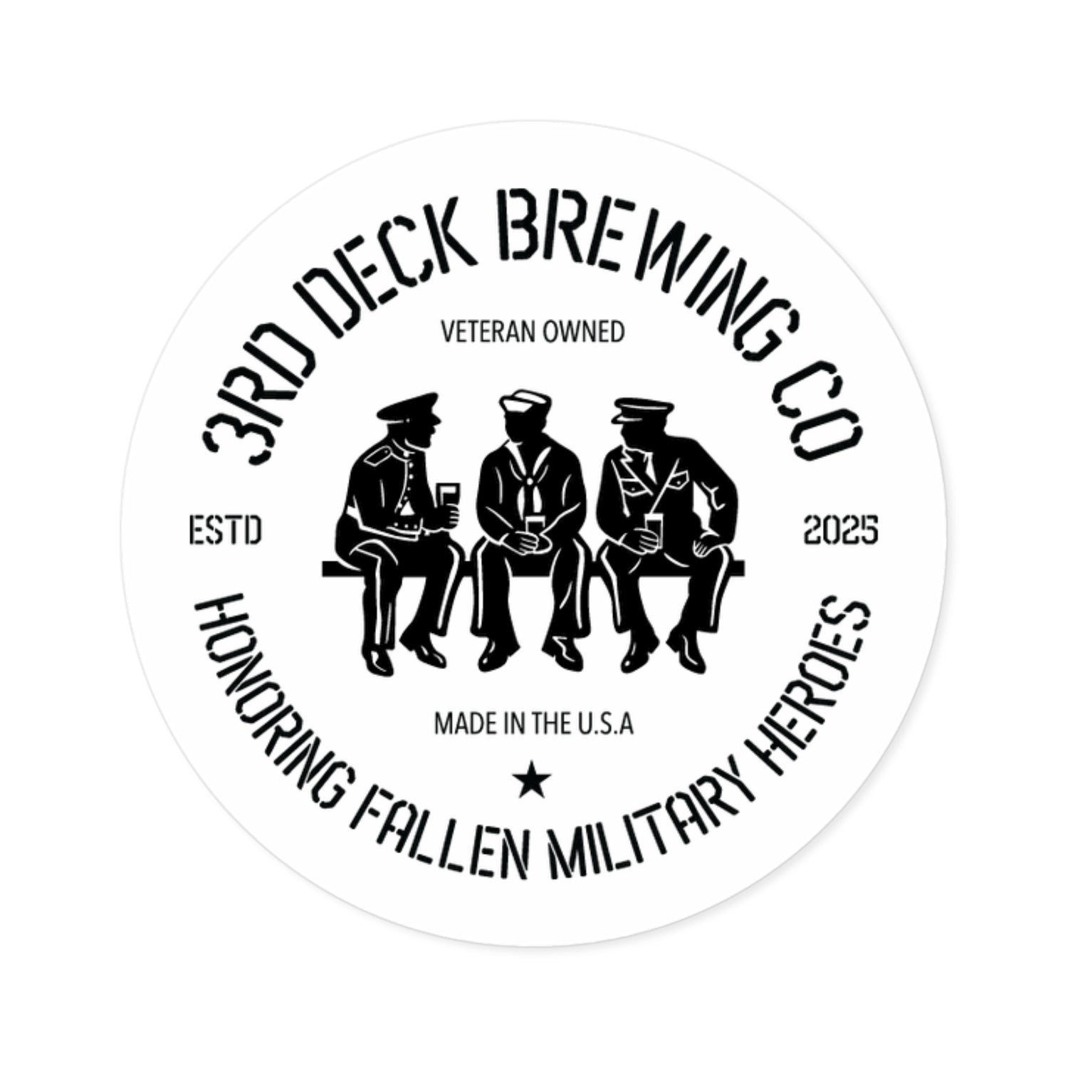 The Signature Circle Sticker