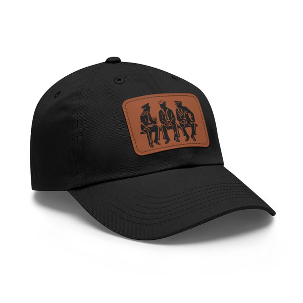 The Dad Hat with Leather Patch