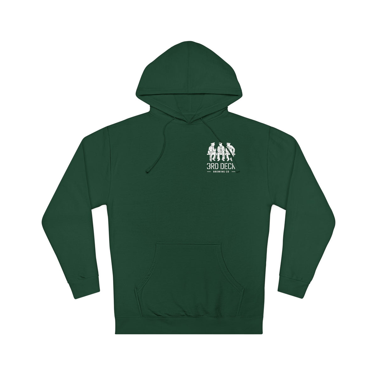 The 3rd Deck Hoodie - White Logo