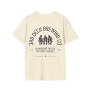 3 rd Deck T-shirt honoring fallen military heroes