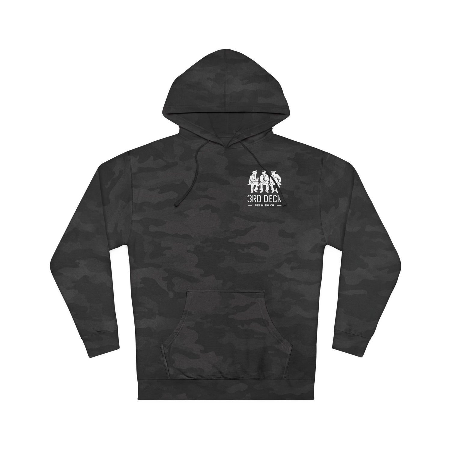 The 3rd Deck Hoodie - White Logo