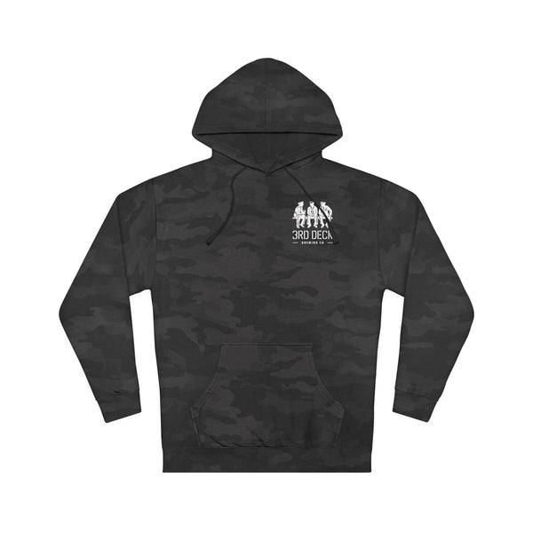 The 3rd Deck Hoodie - White Logo