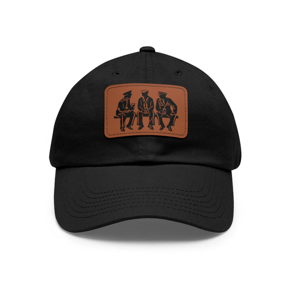 The Dad Hat with Leather Patch