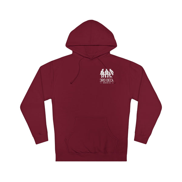 The 3rd Deck Hoodie - White Logo
