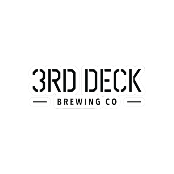 The 3rd Deck Brewing Co. Sticker