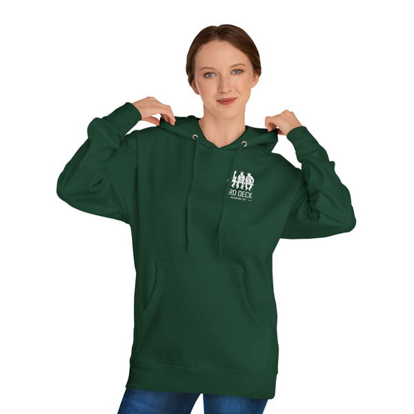 The 3rd Deck Hoodie - White Logo