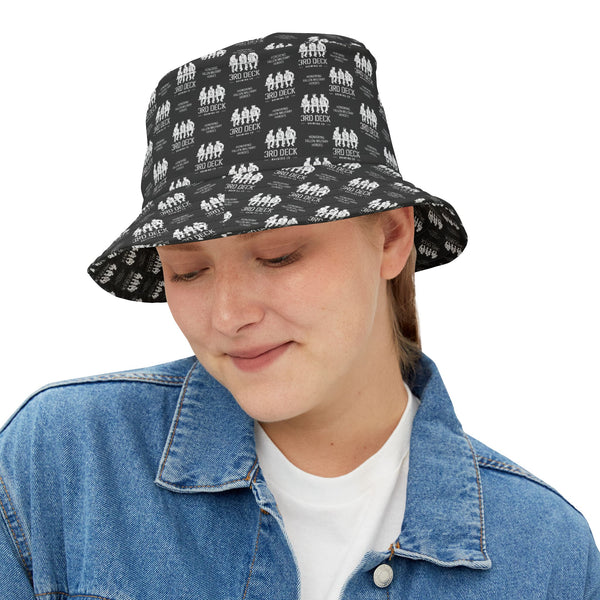 The Memorial Bucket - Black (Stitching Black or White)