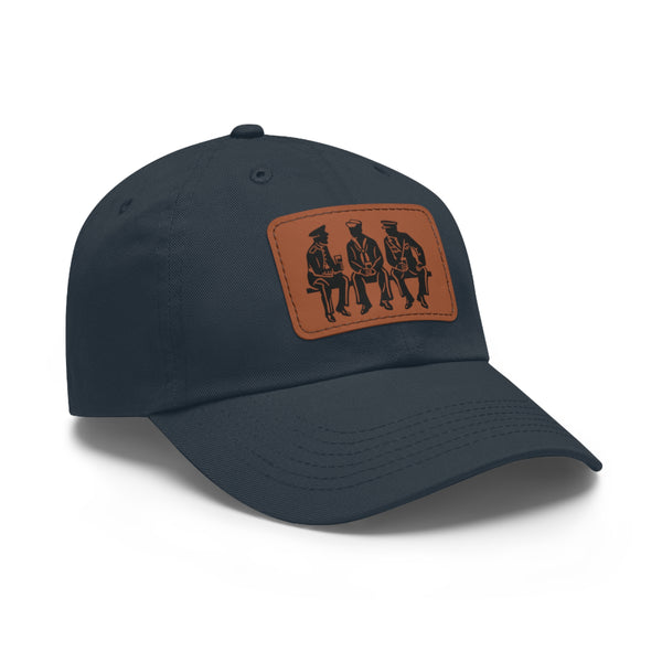 The Dad Hat with Leather Patch
