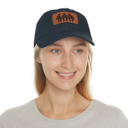 The Dad Hat with Leather Patch