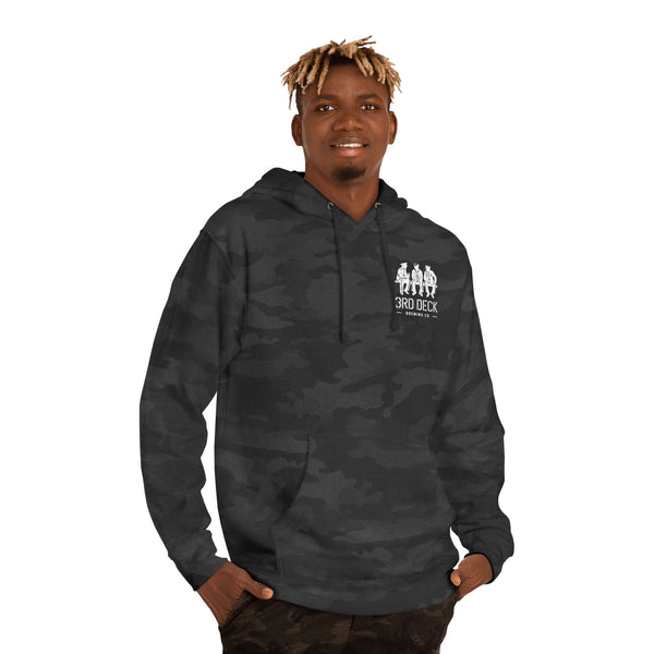 The 3rd Deck Hoodie - White Logo